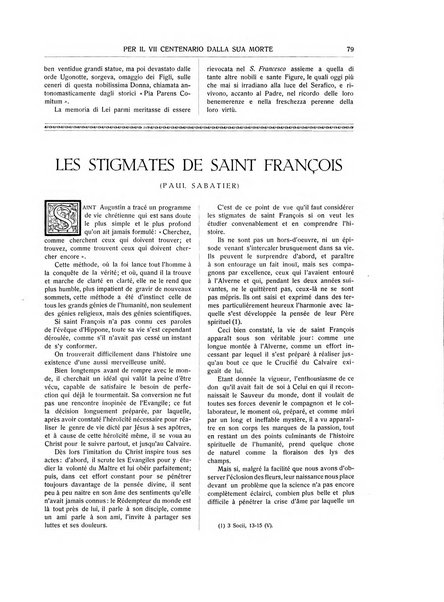 San Francesco d'Assisi periodico mensile illustrato per il 7. centenario della morte del santo, 1226-1926