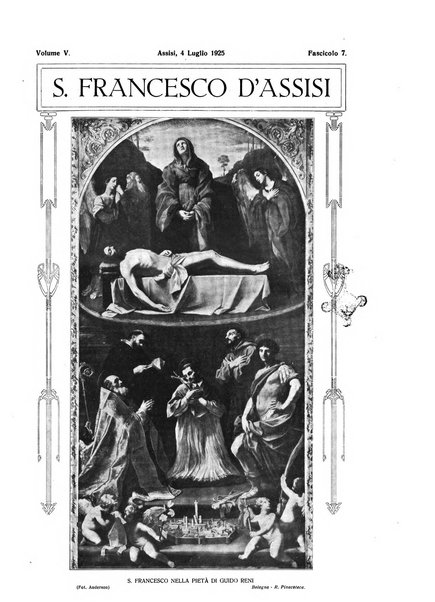 San Francesco d'Assisi periodico mensile illustrato per il 7. centenario della morte del santo, 1226-1926