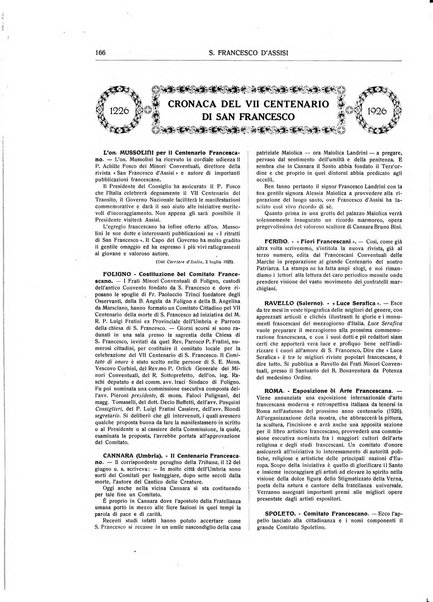 San Francesco d'Assisi periodico mensile illustrato per il 7. centenario della morte del santo, 1226-1926