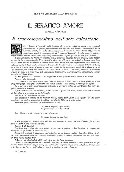 San Francesco d'Assisi periodico mensile illustrato per il 7. centenario della morte del santo, 1226-1926