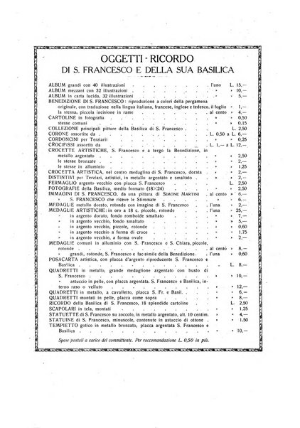 San Francesco d'Assisi periodico mensile illustrato per il 7. centenario della morte del santo, 1226-1926