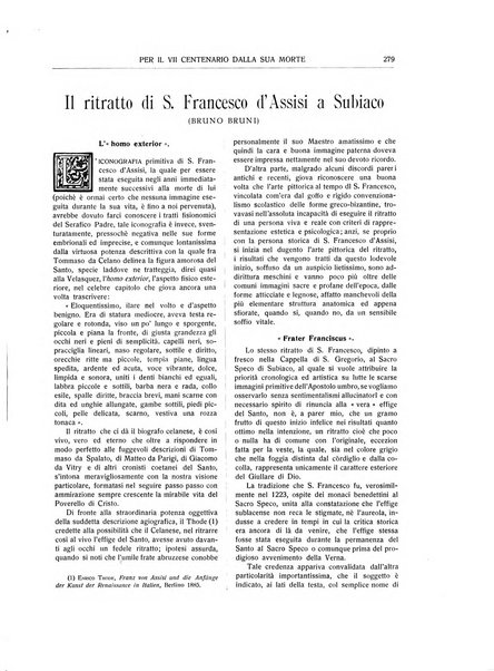 San Francesco d'Assisi periodico mensile illustrato per il 7. centenario della morte del santo, 1226-1926