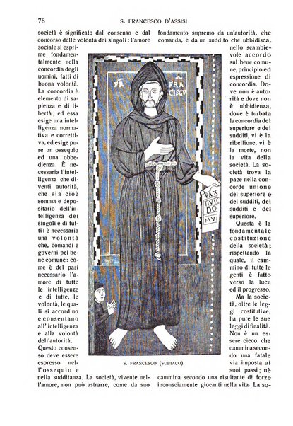 San Francesco d'Assisi periodico mensile illustrato per il 7. centenario della morte del santo, 1226-1926