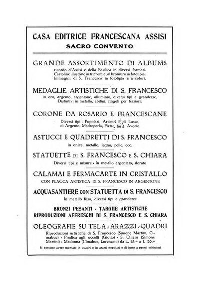 San Francesco d'Assisi periodico mensile illustrato per il 7. centenario della morte del santo, 1226-1926