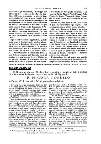 San Francesco d'Assisi periodico mensile illustrato per il 7. centenario della morte del santo, 1226-1926