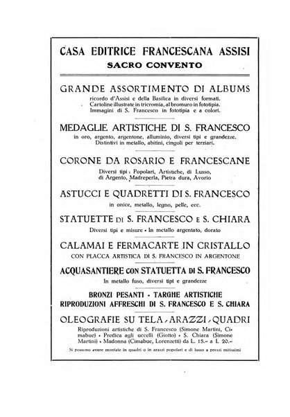 San Francesco d'Assisi periodico mensile illustrato per il 7. centenario della morte del santo, 1226-1926