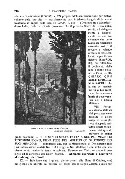 San Francesco d'Assisi periodico mensile illustrato per il 7. centenario della morte del santo, 1226-1926