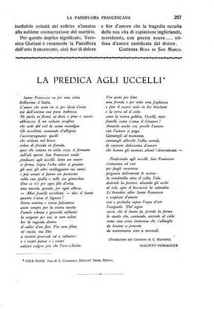 San Francesco d'Assisi periodico mensile illustrato per il 7. centenario della morte del santo, 1226-1926