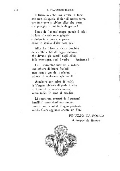 San Francesco d'Assisi periodico mensile illustrato per il 7. centenario della morte del santo, 1226-1926