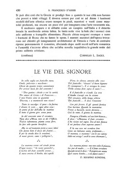 San Francesco d'Assisi periodico mensile illustrato per il 7. centenario della morte del santo, 1226-1926