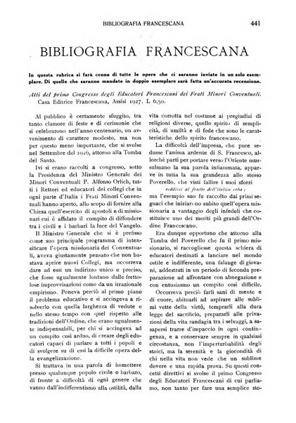 San Francesco d'Assisi periodico mensile illustrato per il 7. centenario della morte del santo, 1226-1926