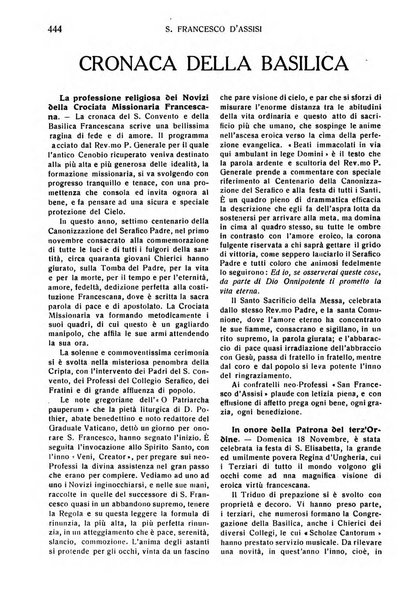 San Francesco d'Assisi periodico mensile illustrato per il 7. centenario della morte del santo, 1226-1926