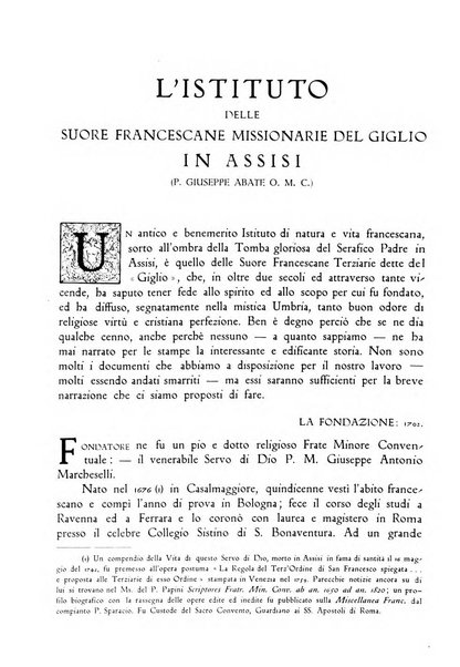 San Francesco d'Assisi periodico mensile illustrato per il 7. centenario della morte del santo, 1226-1926