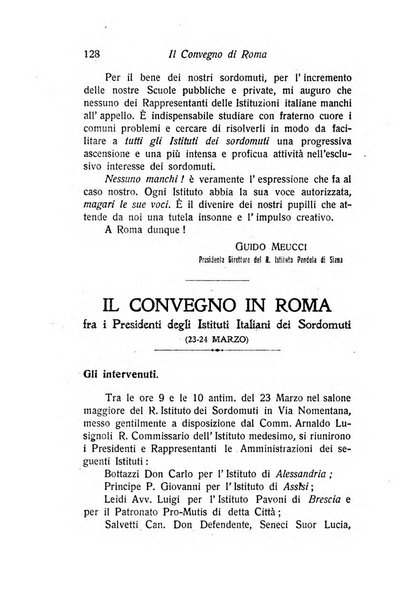 La scuola dei sordomuti rassegna bimestrale pubblicata dal R. Istituto Pendola di Siena
