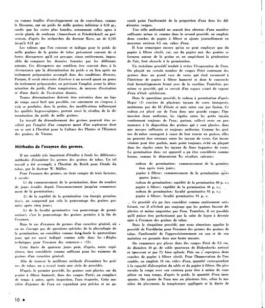 Le tabac bulletin d'information et de documentation du Centre international du tabac