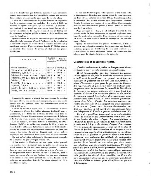 Le tabac bulletin d'information et de documentation du Centre international du tabac