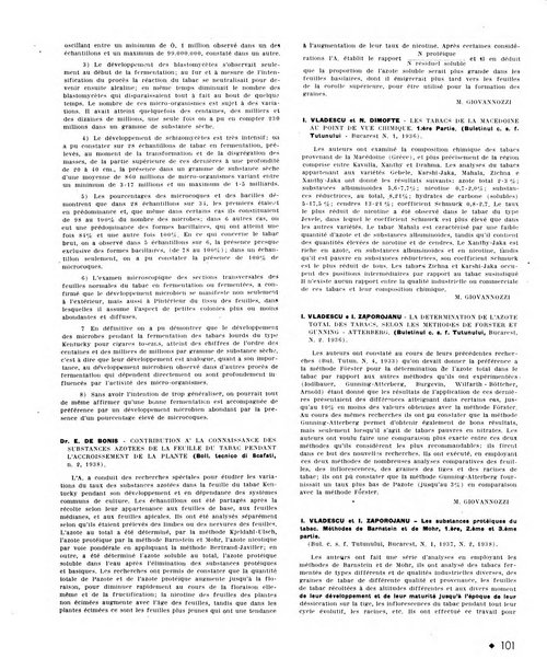 Le tabac bulletin d'information et de documentation du Centre international du tabac