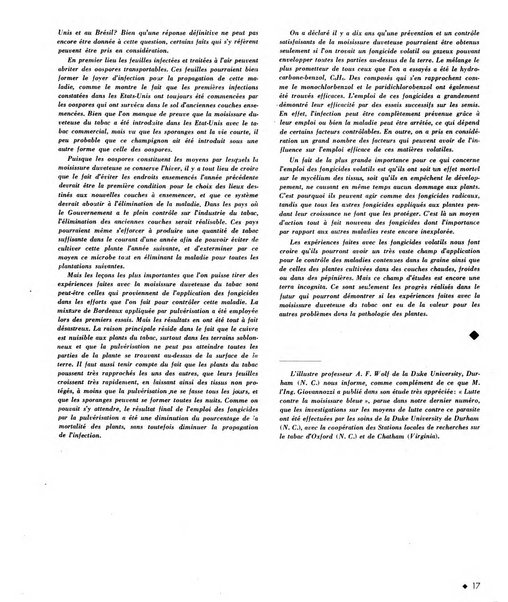 Le tabac bulletin d'information et de documentation du Centre international du tabac