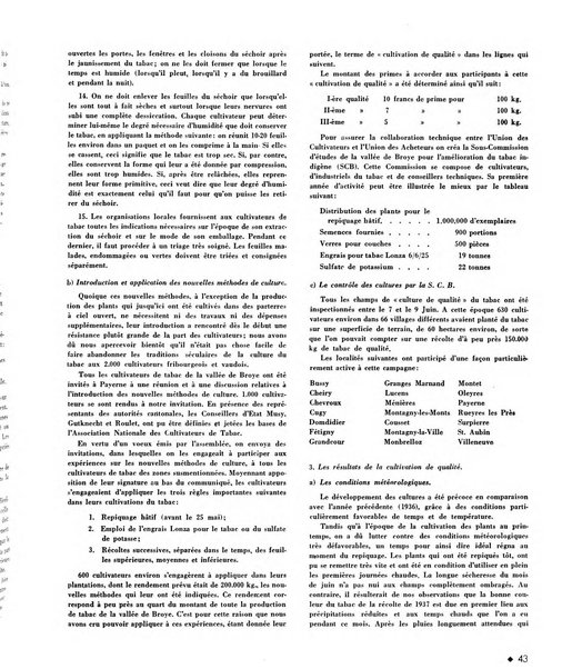 Le tabac bulletin d'information et de documentation du Centre international du tabac