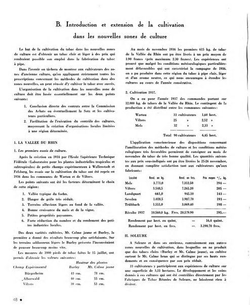 Le tabac bulletin d'information et de documentation du Centre international du tabac