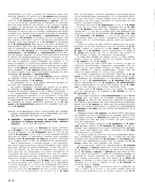 Le tabac bulletin d'information et de documentation du Centre international du tabac