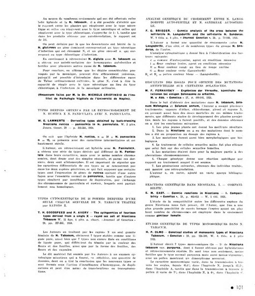 Le tabac bulletin d'information et de documentation du Centre international du tabac