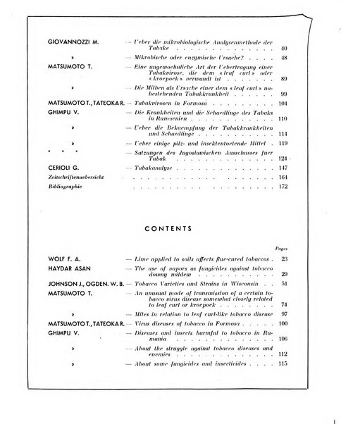 Le tabac bulletin d'information et de documentation du Centre international du tabac