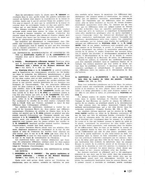 Le tabac bulletin d'information et de documentation du Centre international du tabac