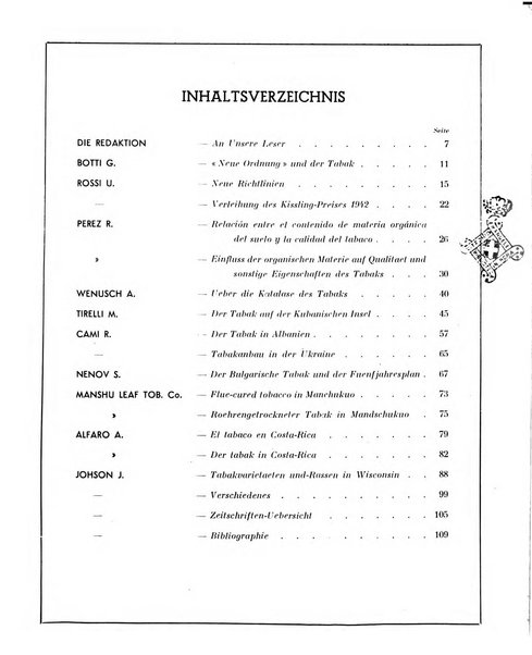 Le tabac bulletin d'information et de documentation du Centre international du tabac