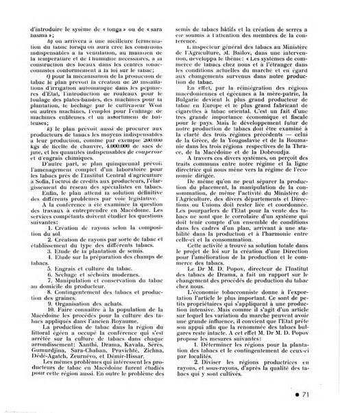 Le tabac bulletin d'information et de documentation du Centre international du tabac