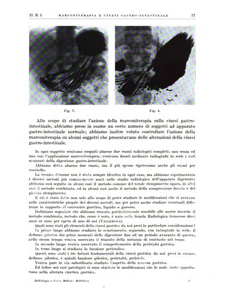 Radiologia e fisica medica. Sezione 3, Bollettino di marconiterapia e elettrologia