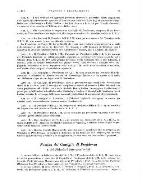 Radiologia e fisica medica. Sezione 3, Bollettino di marconiterapia e elettrologia