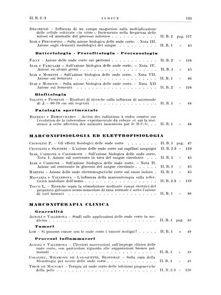 Radiologia e fisica medica. Sezione 3, Bollettino di marconiterapia e elettrologia