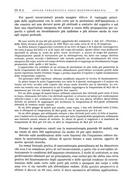 Radiologia e fisica medica. Sezione 3, Bollettino di marconiterapia e elettrologia