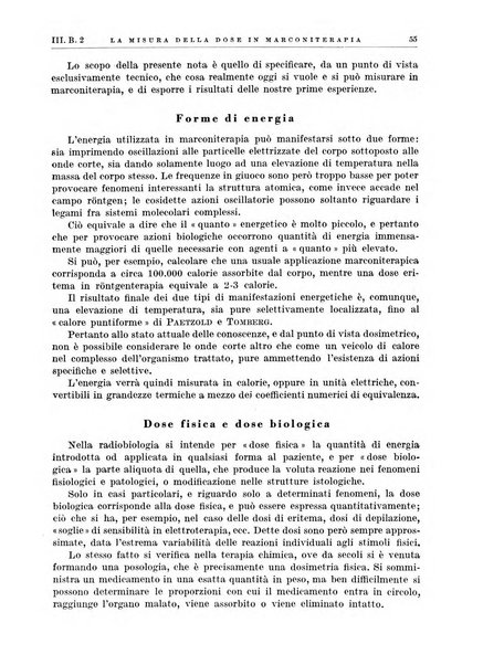 Radiologia e fisica medica. Sezione 3, Bollettino di marconiterapia e elettrologia