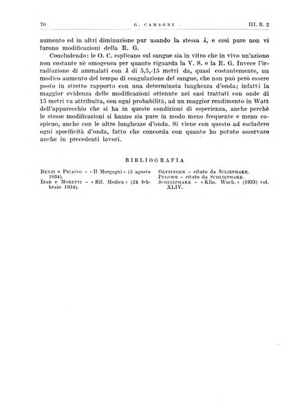 Radiologia e fisica medica. Sezione 3, Bollettino di marconiterapia e elettrologia