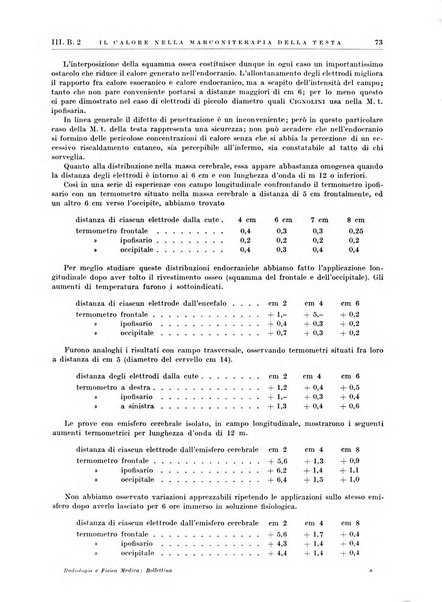 Radiologia e fisica medica. Sezione 3, Bollettino di marconiterapia e elettrologia