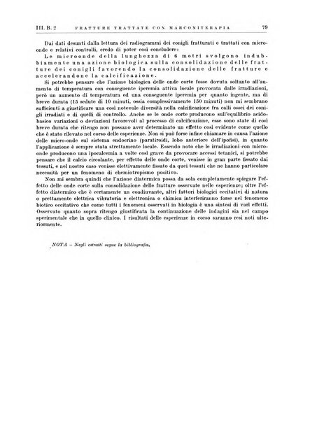 Radiologia e fisica medica. Sezione 3, Bollettino di marconiterapia e elettrologia