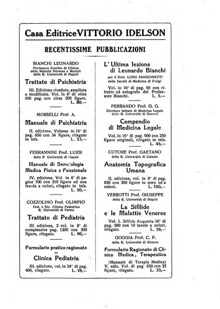 Neurologica rivista italiana di neuropatologia e psichiatria