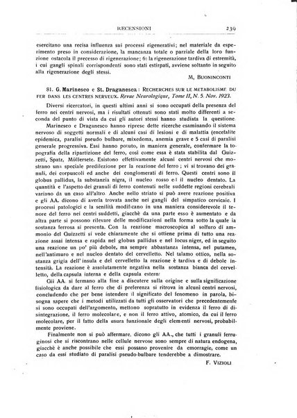Neurologica rivista italiana di neuropatologia e psichiatria