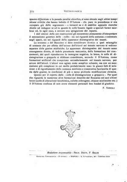 Neurologica rivista italiana di neuropatologia e psichiatria