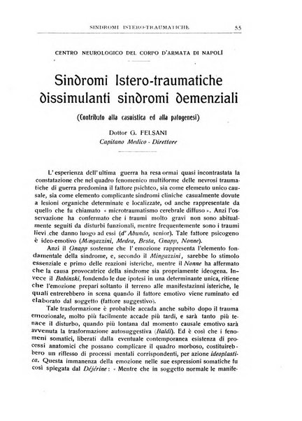 Neurologica rivista italiana di neuropatologia e psichiatria