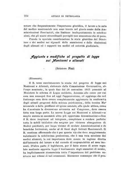 Annali di nevrologia