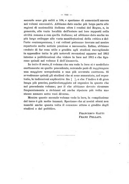 Annuario bibliografico di archeologia e di storia dell'arte per l'Italia