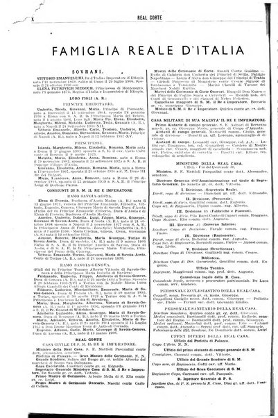 Annuario generale d'Italia e dell'Impero italiano