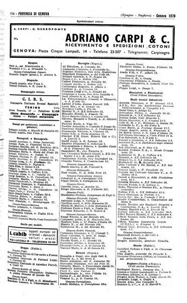 Annuario generale d'Italia e dell'Impero italiano