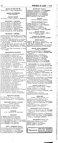 Annuario generale d'Italia e dell'Impero italiano