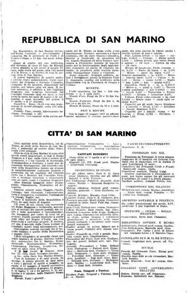 Annuario generale d'Italia e dell'Impero italiano