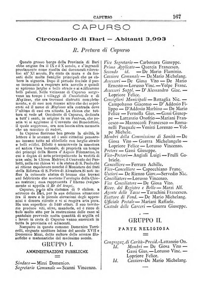 Annuario storico statistico commerciale di Bari e provincia