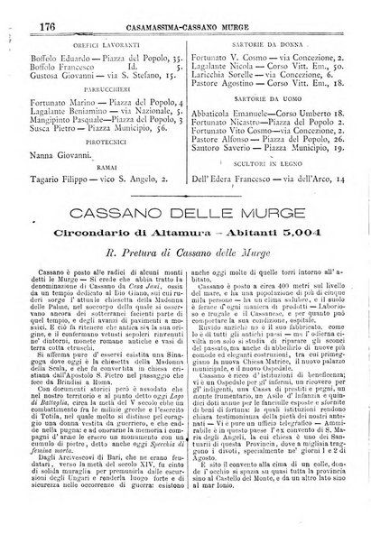 Annuario storico statistico commerciale di Bari e provincia